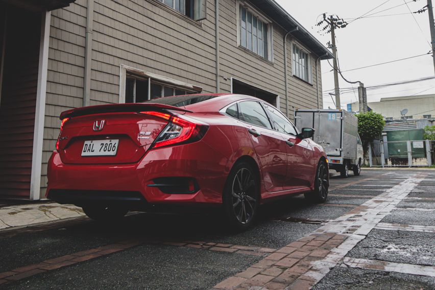 Civic RS Wide Rear Quarter