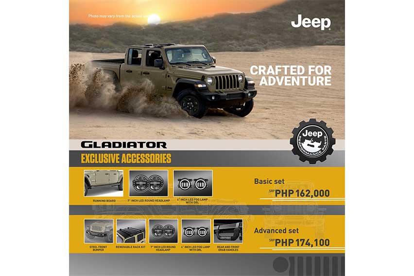 Jeep Gladiator Accesories Promo 2021