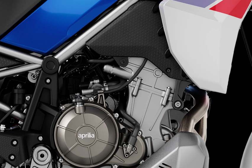 2021 Aprilia Tuareg 660 engine