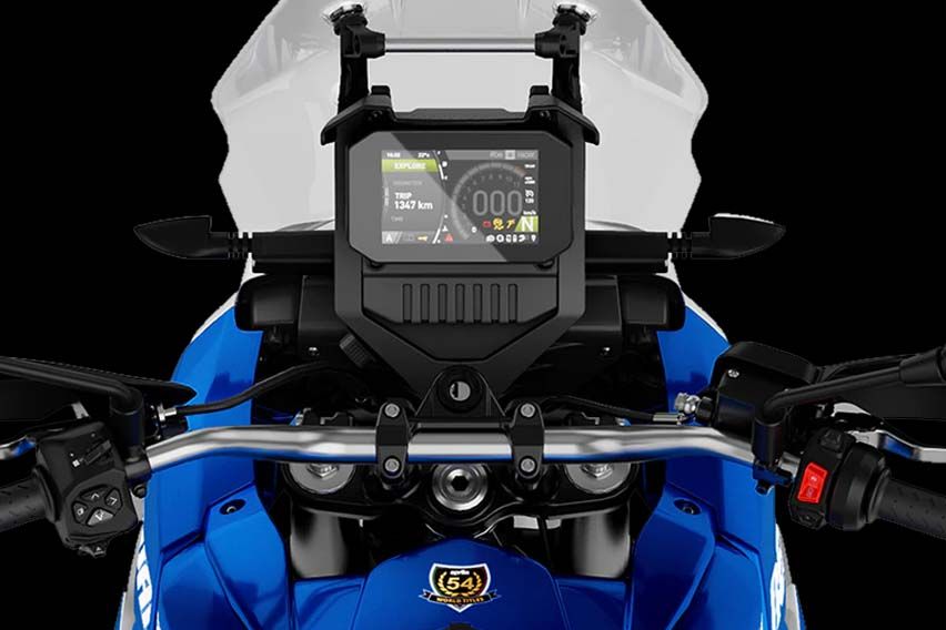 2021 Aprilia Tuareg 660 display 