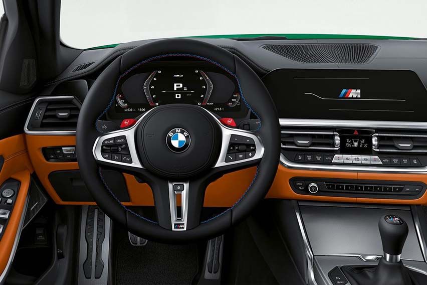 BMW M3 Competition cabin