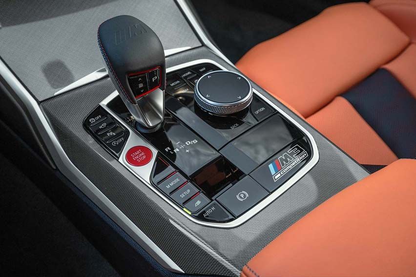 BMW M3 Competition transmission