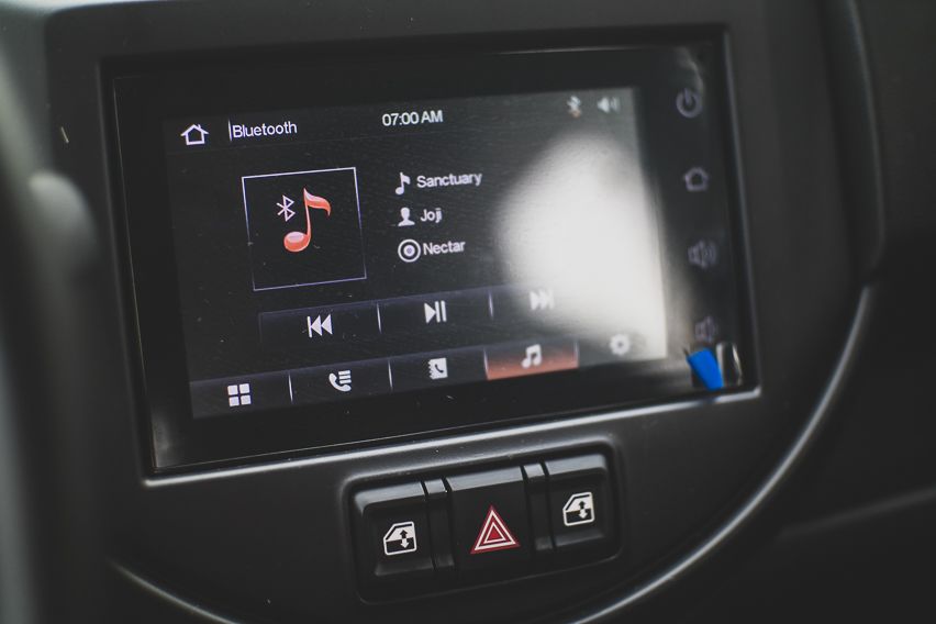 Suzuki S-Presso infotainment