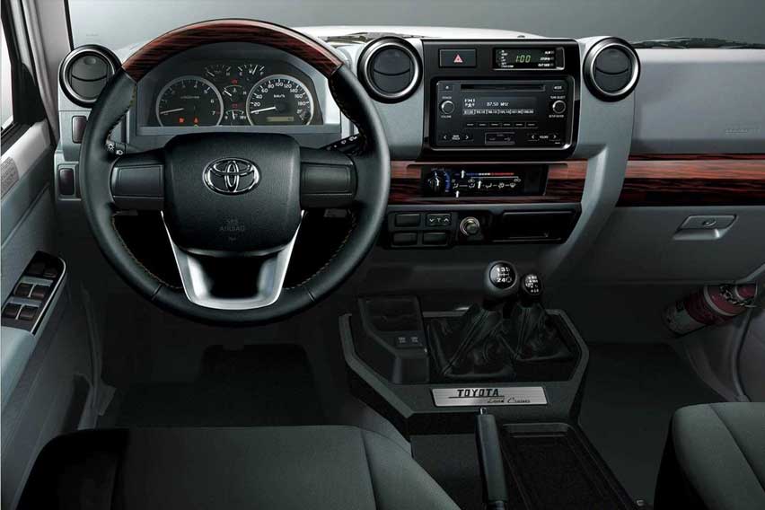 70th Anniversary Land Cruiser 70 Series cabin