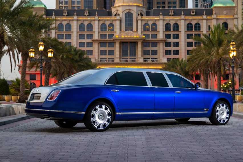 Bentley Mulsanne Grand limousine rear