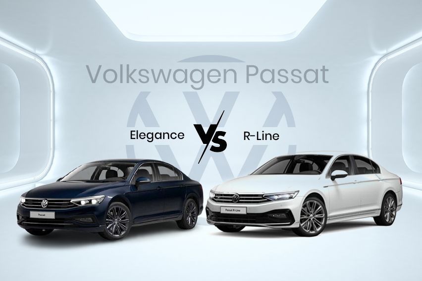 Top 10 major differences between VW Passat Elegance and Passat R-Line
