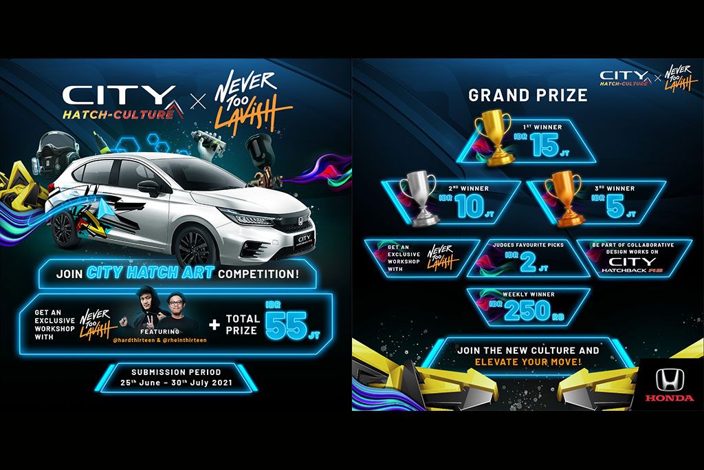 Honda City Hatch Art Competition