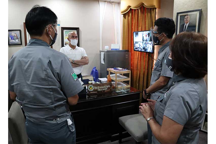 Yokohama donates tires for the emergency service vehicles in Mabalacat, Pampanga