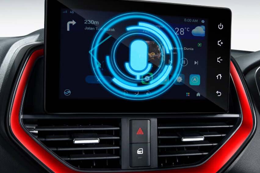 2022 Proton Iriz Active cabin features