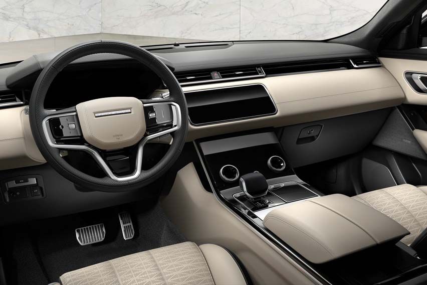 2021 Range Rover Velar 2.0L R-Dynamic cabin
