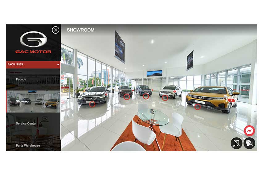 GAC Motor PH launches virtual showroom