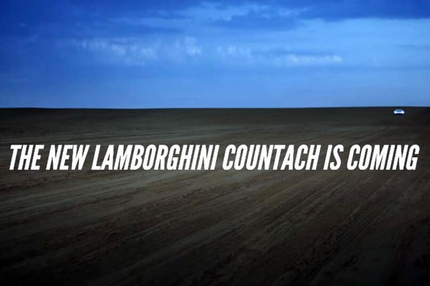 Lamborghini Countach back