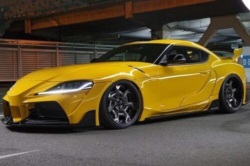 A90 Toyota Supra gets a body kit from Wald International 