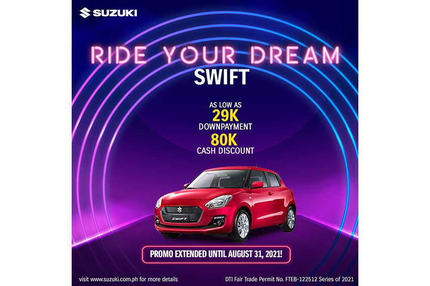 Suzuki Swift - Ride Your Dream Promo (August 2021)