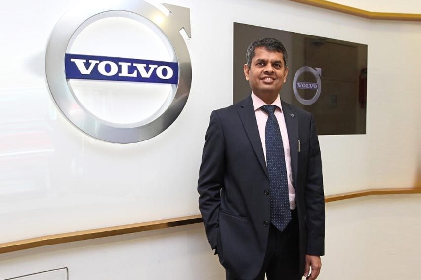 Nalin Jain, Volvo MY previous MD