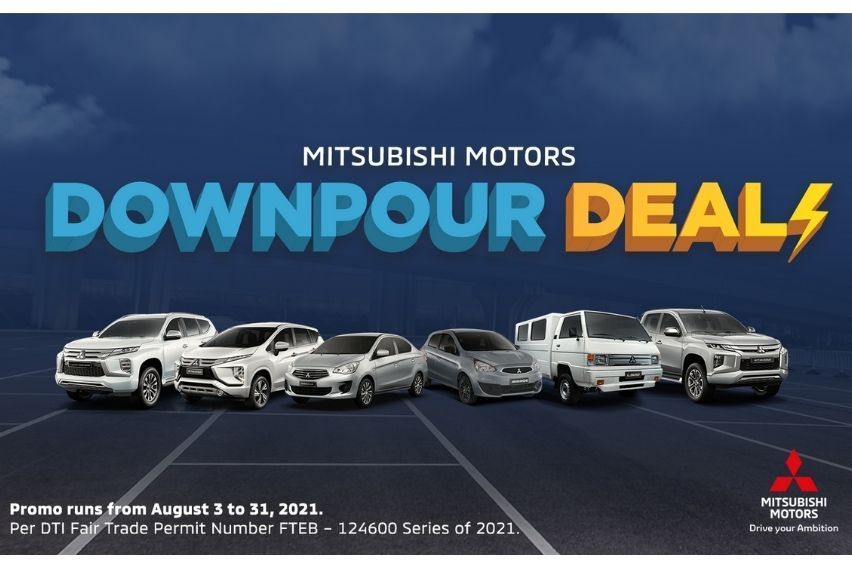 Mitsubishi ‘Downpour Deals’ extended until Aug. 31