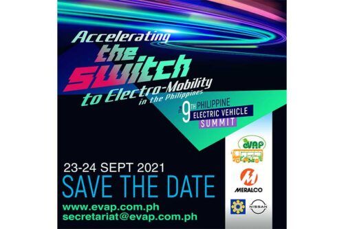 9th PH Electric Vehicle Summit rescheduled to Sept. 23-24