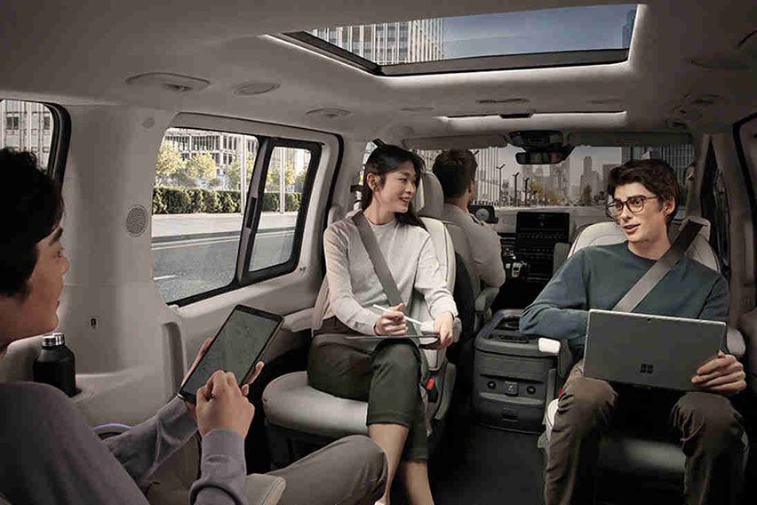 Hyundai Staria interior