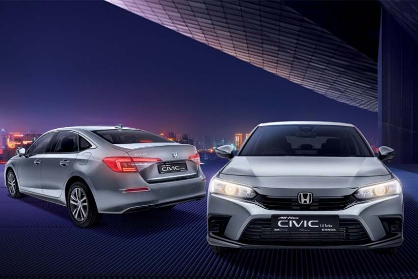 Honda Singapore gets the 2022 Civic sedan 