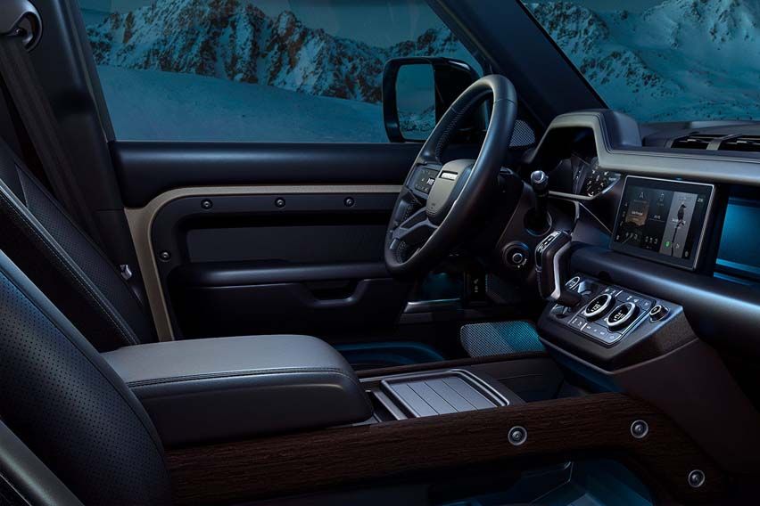 2021 Land Rover Defender interior