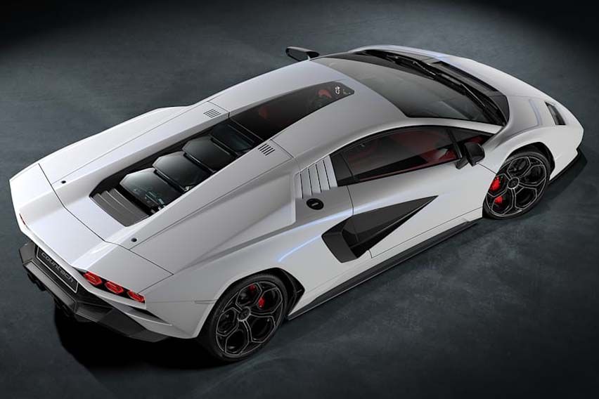 2021 Lamborghini Countach rear
