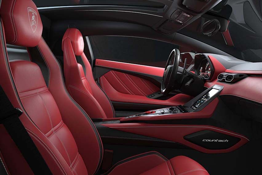2021 Lamborghini Countach interior