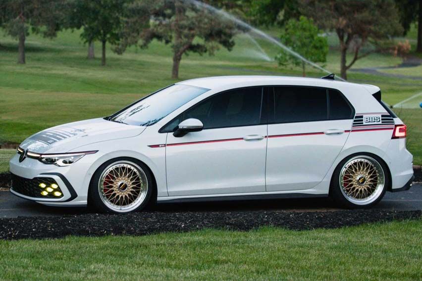 Volkswagen Golf GTI BBS side