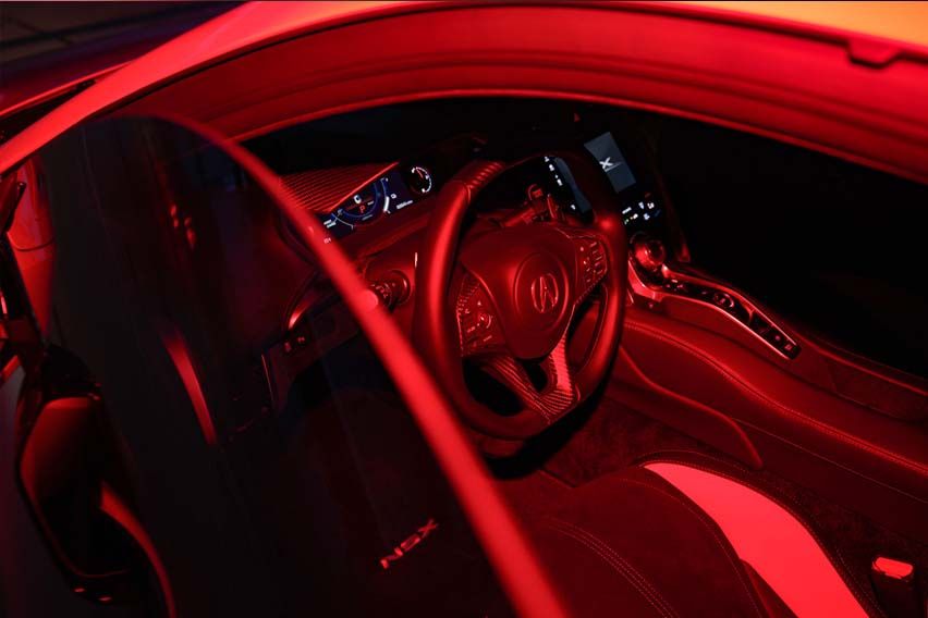 2022 Acura NSX Type S cabin