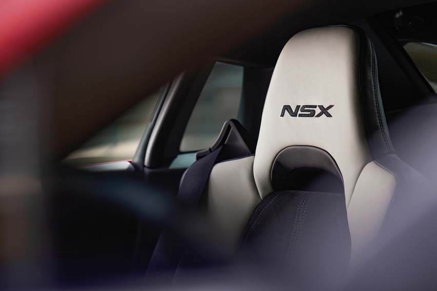 2022 Acura NSX Type S cabin