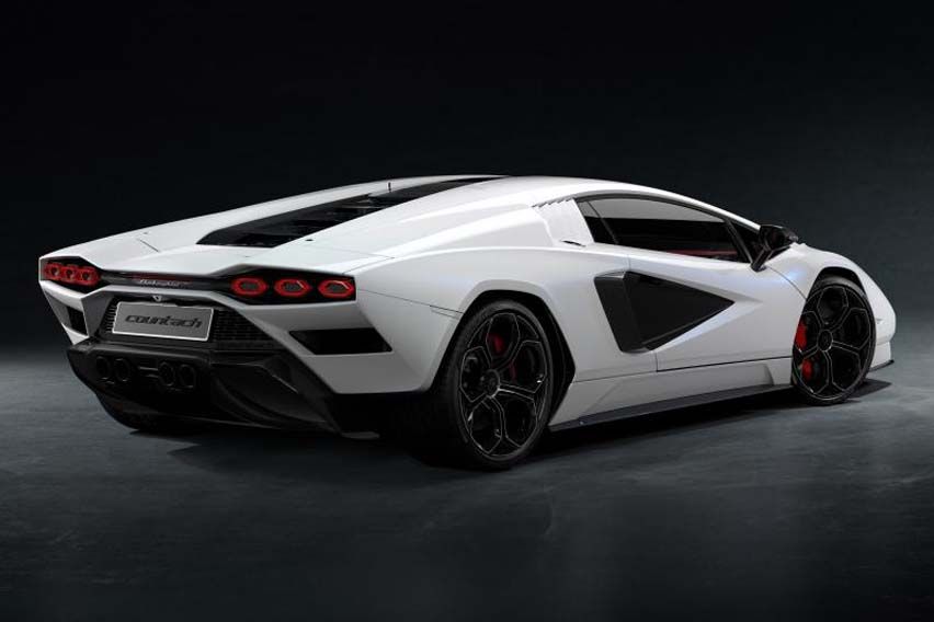 112-unit limited Lamborghini Countach rear