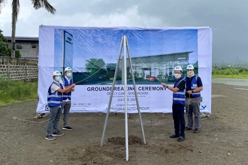 Geely Calamba Groundbreaking Ceremony