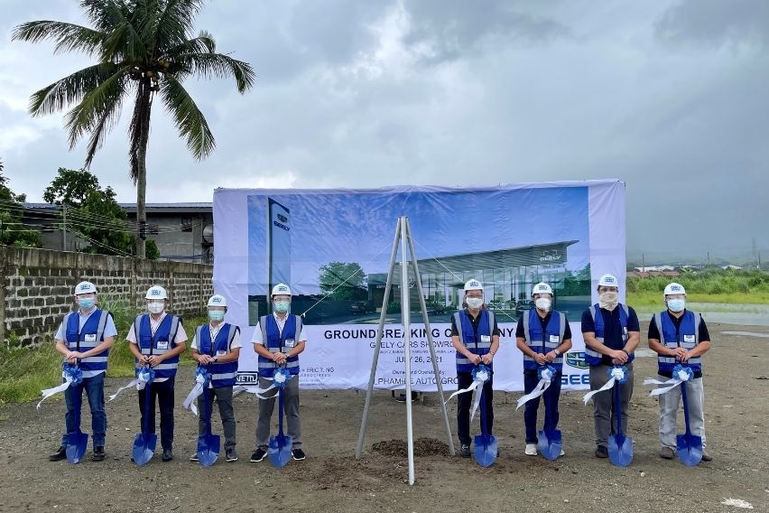 Geely Calamba Groundbreaking Ceremony
