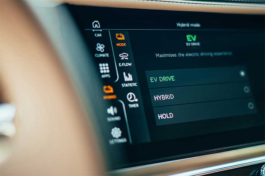 Bentley Flying Spur Hyrbid Interior