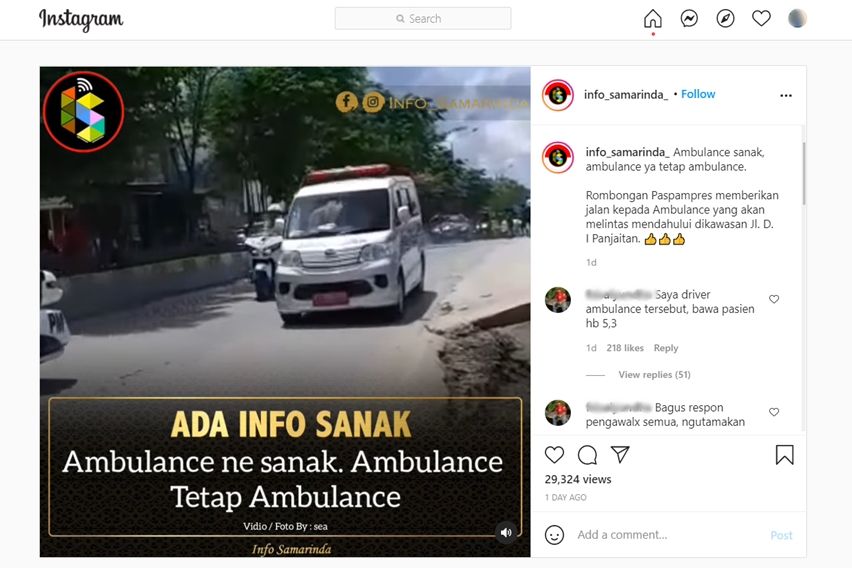 Instagram @info_samarinda_