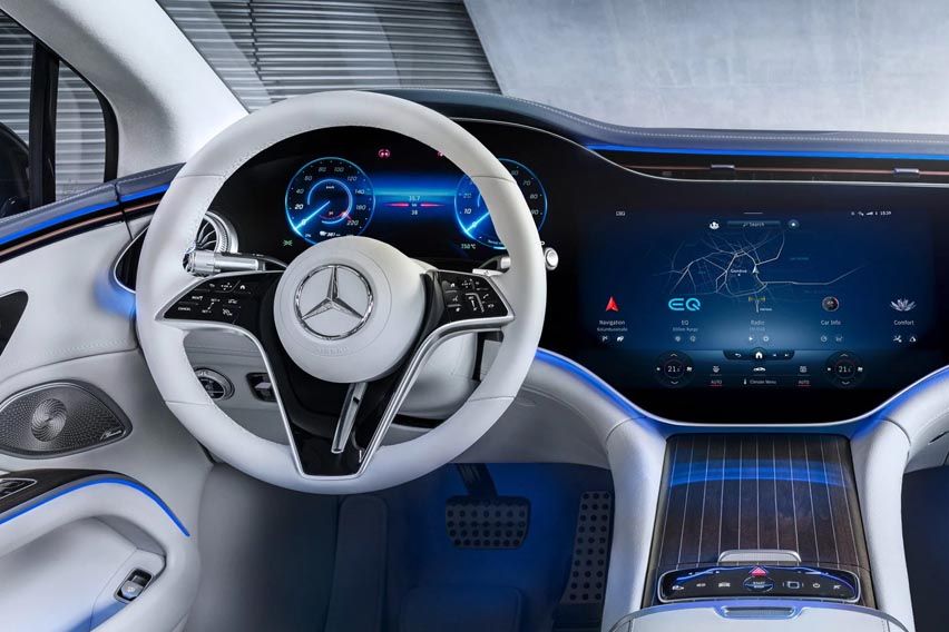 Mercedes-Benz EQS cabin