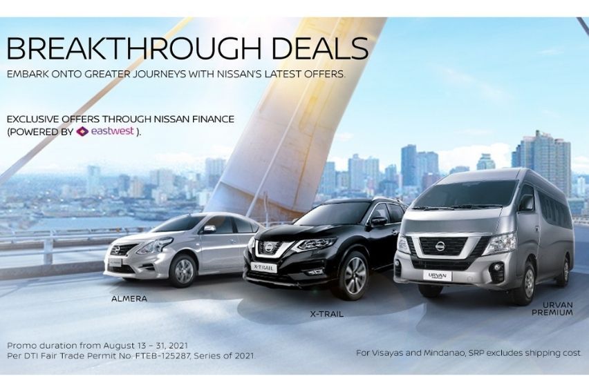 Nissan PH presents up to P250K in discounts this Aug.
