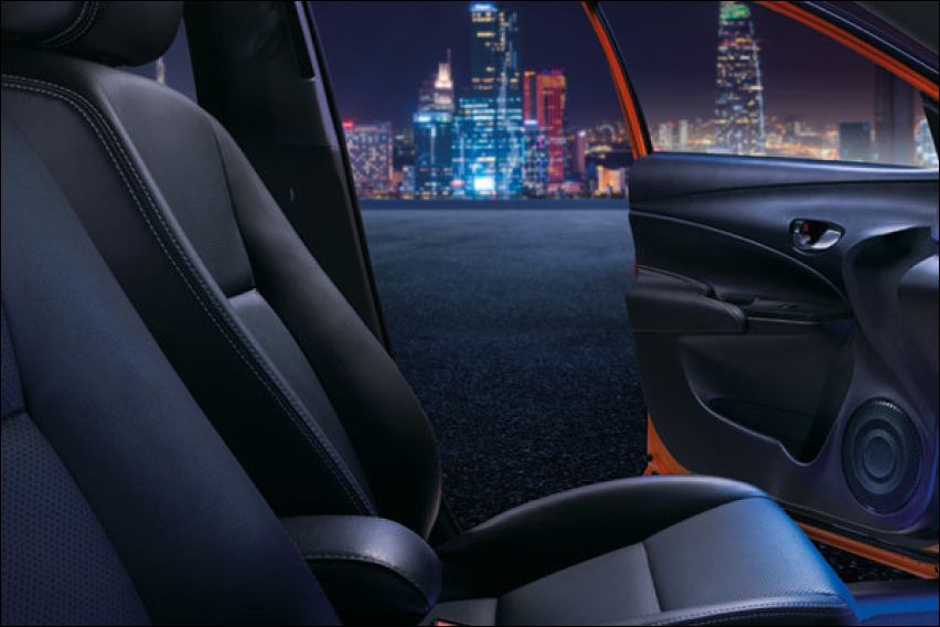 Toyota Vios leather seats