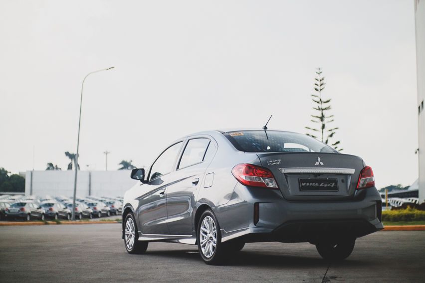 Mirage G4 Profile quarter left rear