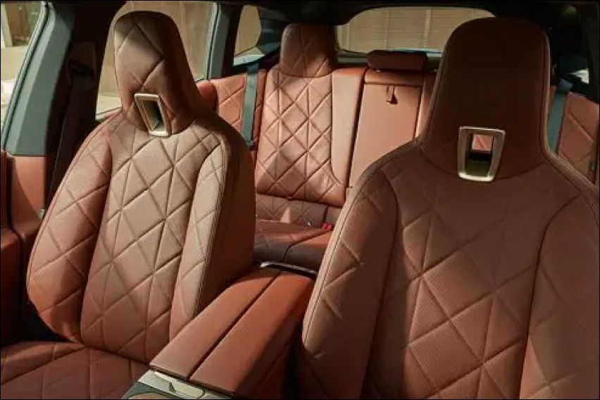 BMW iX cabin