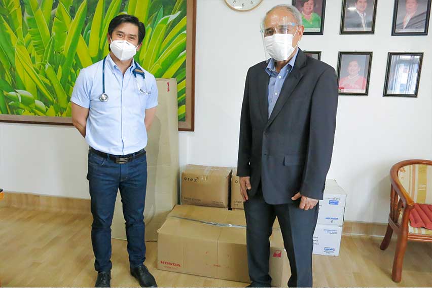 Honda's Donation Drive to Hospitals and Medical Frontliners in Laguna