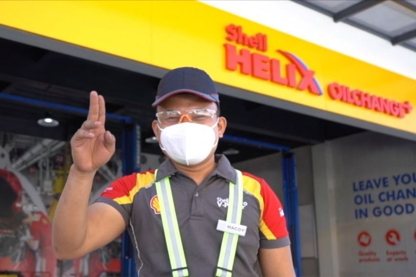 Shell Helix Oilchange+