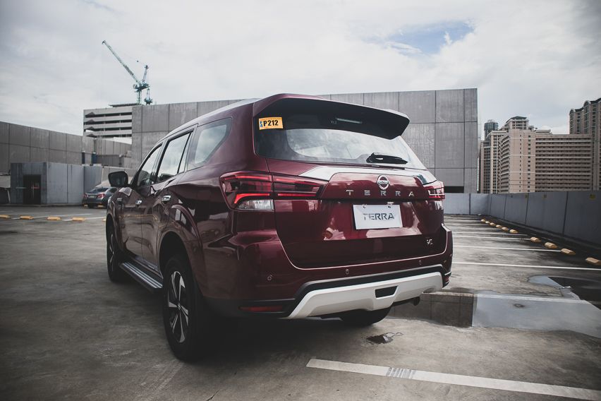 Nissan Terra rear quarter right