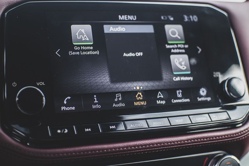 Nissan Terra 9 inch infotainment