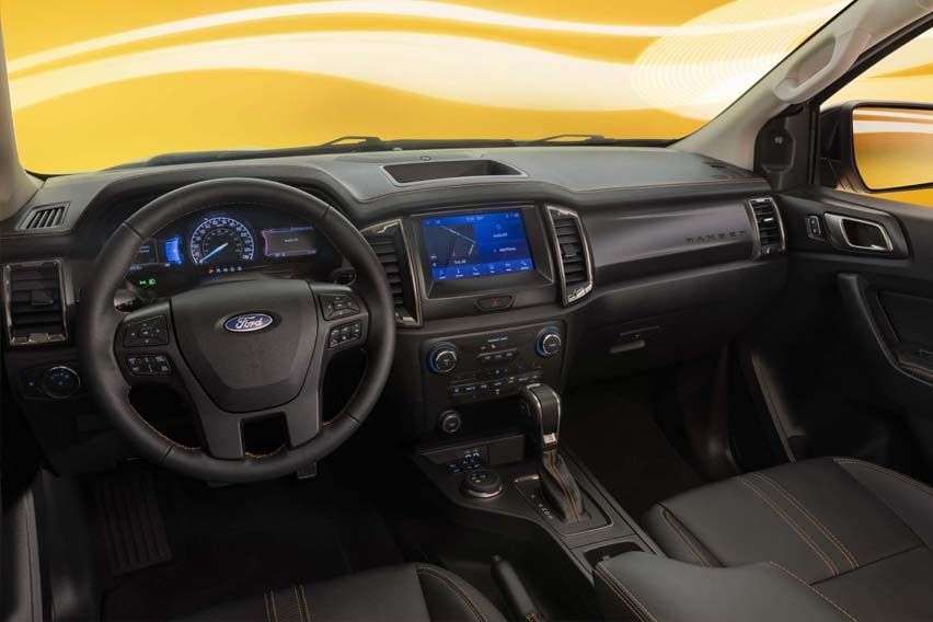 Ford Ranger Splash Edition interior