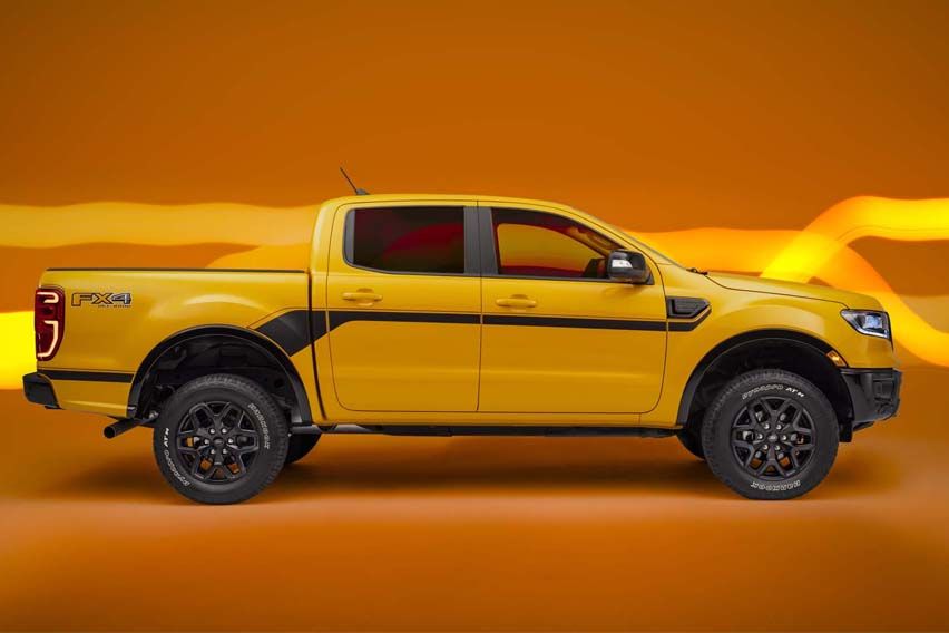 Ford Ranger Splash Edition side