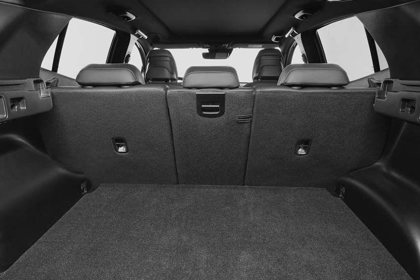 Euro-spec Sportage storage space