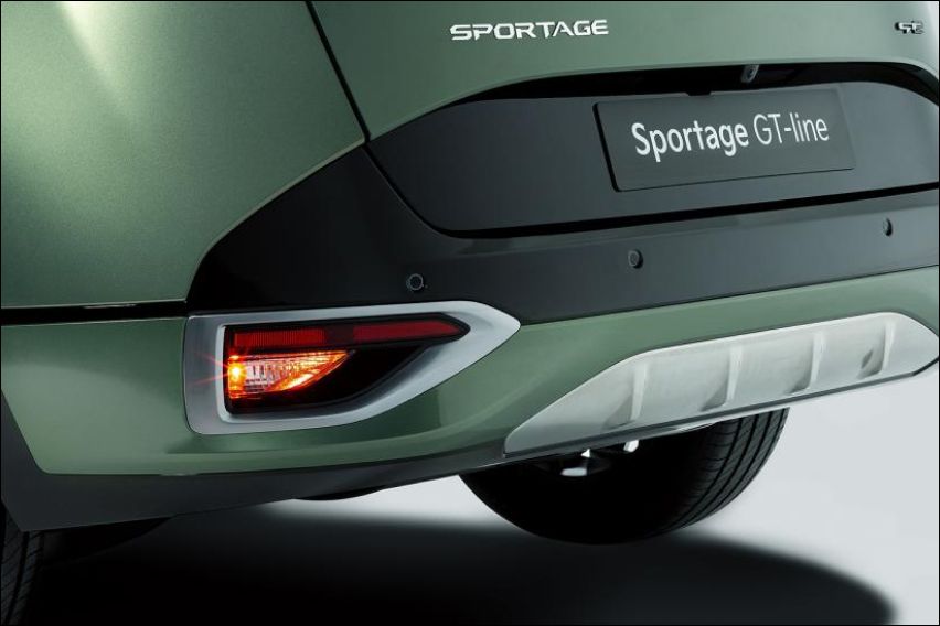 Euro-spec Sportage rear