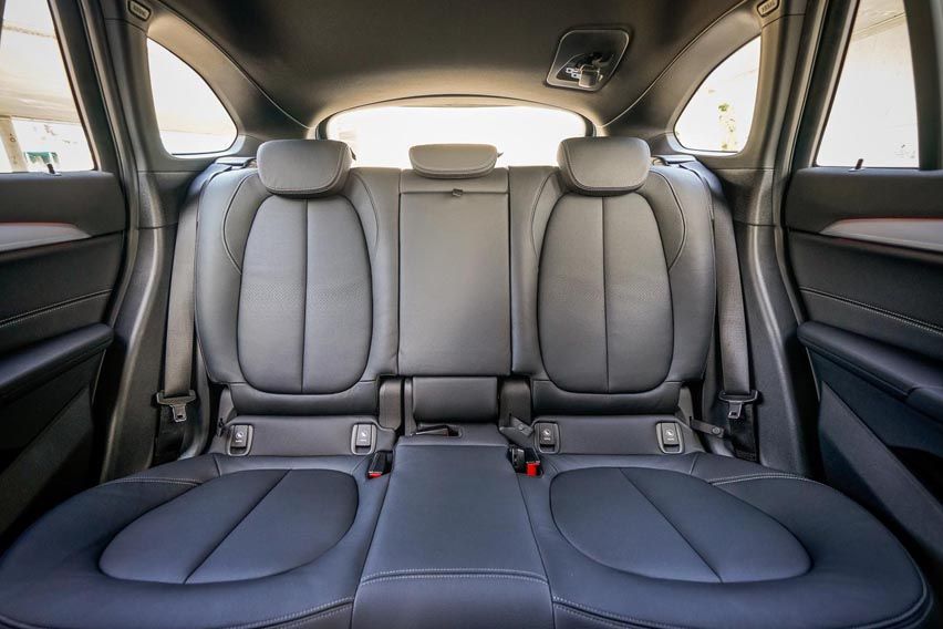 BMW X1 sDrive20i M Sport rear seats