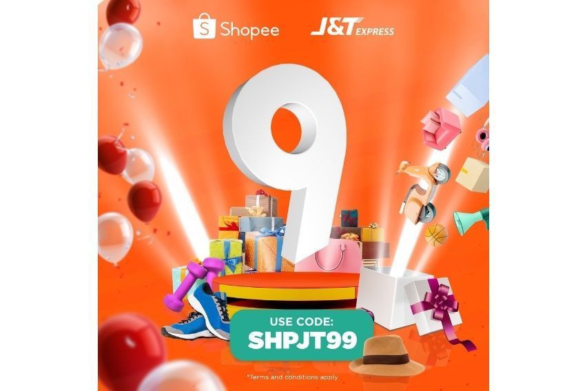 J&T Express offers 10% discount, free pickup for Shopee '9.9 Super Shopping Sale'