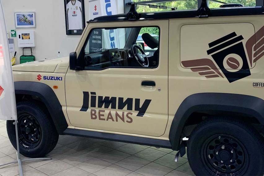 Suzuki Jimny Beans side